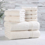 Heritage Egyptian Cotton Plush Heavyweight 8 Piece Towel Set