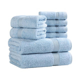 Heritage Egyptian Cotton Plush Heavyweight 8 Piece Towel Set