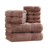 Heritage Egyptian Cotton Plush Heavyweight 8 Piece Towel Set