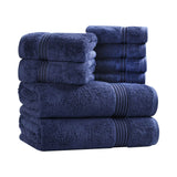 Heritage Egyptian Cotton Plush Heavyweight 8 Piece Towel Set
