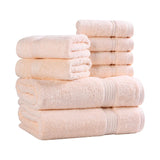 Heritage Egyptian Cotton Plush Heavyweight 8 Piece Towel Set