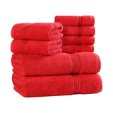 Heritage Egyptian Cotton Plush Heavyweight 8 Piece Towel Set
