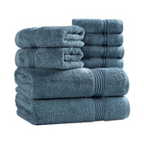 Heritage Egyptian Cotton Plush Heavyweight 8 Piece Towel Set