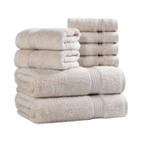 Heritage Egyptian Cotton Plush Heavyweight 8 Piece Towel Set