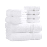 Heritage Egyptian Cotton Plush Heavyweight 8 Piece Towel Set