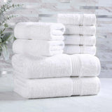 Heritage Egyptian Cotton Plush Heavyweight 8 Piece Towel Set
