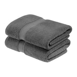 Madison Egyptian Cotton Plush Thick Absorbent Bath Towel Set of 2