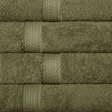 Madison Egyptian Cotton Plush Thick Absorbent Hand Towel Set of 4