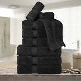 Madison Egyptian Cotton Plush Heavyweight 9 Piece Towel Set