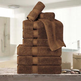 Madison Egyptian Cotton Plush Heavyweight 9 Piece Towel Set