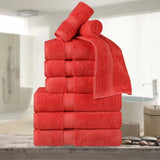 Madison Egyptian Cotton Plush Heavyweight 9 Piece Towel Set
