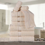 Madison Egyptian Cotton Plush Heavyweight 9 Piece Towel Set