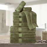 Madison Egyptian Cotton Plush Heavyweight 9 Piece Towel Set