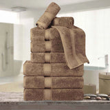 Madison Egyptian Cotton Plush Heavyweight 9 Piece Towel Set