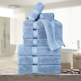 Madison Egyptian Cotton Plush Heavyweight 9 Piece Towel Set