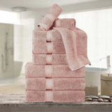 Madison Egyptian Cotton Plush Heavyweight 9 Piece Towel Set