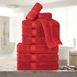 Madison Egyptian Cotton Plush Heavyweight 9 Piece Towel Set