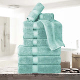 Madison Egyptian Cotton Plush Heavyweight 9 Piece Towel Set