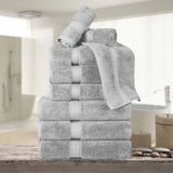 Madison Egyptian Cotton Plush Heavyweight 9 Piece Towel Set