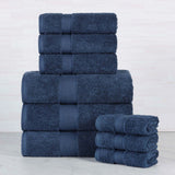 Oregon Organic Cotton Medium Weight Solid 9-Piece Towel Set
