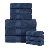 Oregon Organic Cotton Medium Weight Solid 9-Piece Towel Set