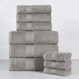 Oregon Organic Cotton Medium Weight Solid 9-Piece Towel Set