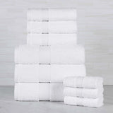 Oregon Organic Cotton Medium Weight Solid 9-Piece Towel Set