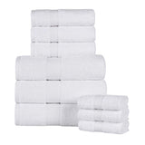 Oregon Organic Cotton Medium Weight Solid 9-Piece Towel Set