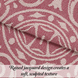 Adalie Cotton Blend Woven Jacquard Medallion Bedspread Set