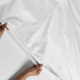 Apus 100% Cotton 500 Thread Count Fitted Sheet - 18" & 20" Extra Deep Pocket Options