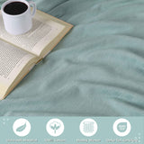 Milan Cotton Textured Jacquard Striped Lightweight Woven Blanket