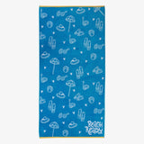 Bahama Cotton Fuzzy Velour Terry Large Oversized Beach Towel