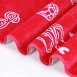 Bahama Cotton Fuzzy Velour Terry Large Oversized Beach Towel