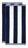 Cabana Stripe Oversized Cotton Beach Towel Set Of 2,4,6
