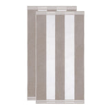 Cabana Stripe Oversized Cotton Beach Towel Set Of 2,4,6