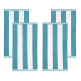 Cabana Stripe Oversized Cotton Beach Towel Set Of 2,4,6