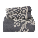 Adalie Cotton Blend Woven Jacquard Medallion Bedspread Set