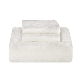 Kymbal Cotton Blend Woven Medallion Jacquard Bedspread Set