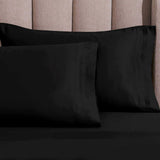 Egyptian Cotton Sateen Pillowcase Set 1500 Thread Count