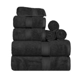Madison Egyptian Cotton Plush Heavyweight 8 Piece Towel Set