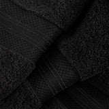 Aria Turkish Cotton Solid Heavyweight Plush Bath Towel Set of 4