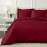 1200 Thread Count Egyptian Cotton Solid Duvet Cover Set