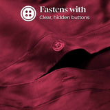 1200 Thread Count Egyptian Cotton Solid Duvet Cover Set