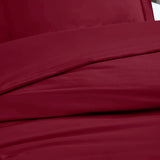 1200 Thread Count Egyptian Cotton Solid Duvet Cover Set