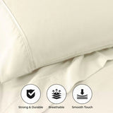 Cotton Blend 800 Thread Count Solid Pillowcase Set of 2