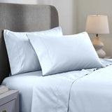 1000 Thread Count Cotton Blend Solid Deep Pocket Bed Sheet Set