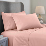 1000 Thread Count Cotton Blend Solid Deep Pocket Bed Sheet Set