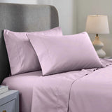 1000 Thread Count Cotton Blend Solid Deep Pocket Bed Sheet Set