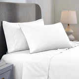 1000 Thread Count Cotton Blend Solid Deep Pocket Bed Sheet Set