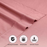 Cotton Blend 600 Thread Count Solid Pillowcase Set of 2